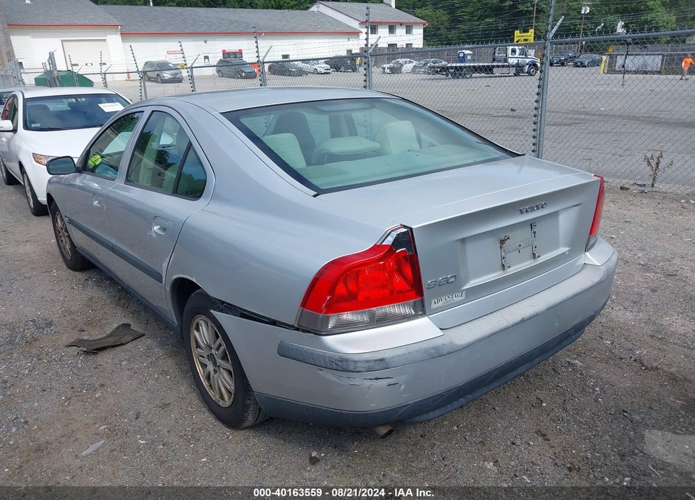 2004 VOLVO S60 2.4 VIN: YV1RS61T442379375