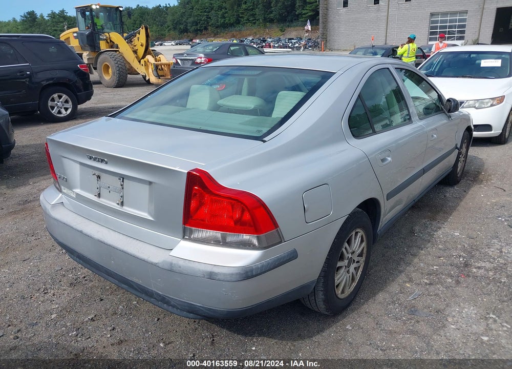 2004 VOLVO S60 2.4 VIN: YV1RS61T442379375