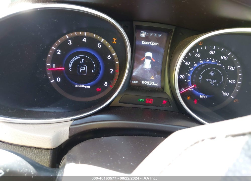 2013 HYUNDAI SANTA FE SPORT 2.0T VIN: 5XYZWDLA5DG083667