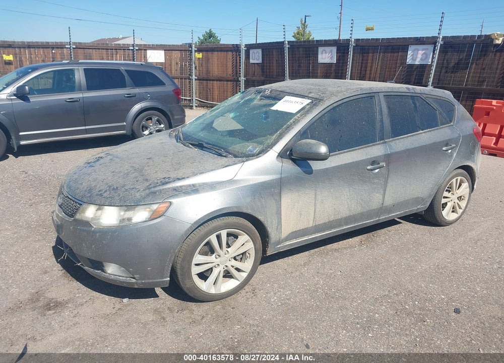2011 KIA FORTE SX VIN: KNAFW5A39B5397936