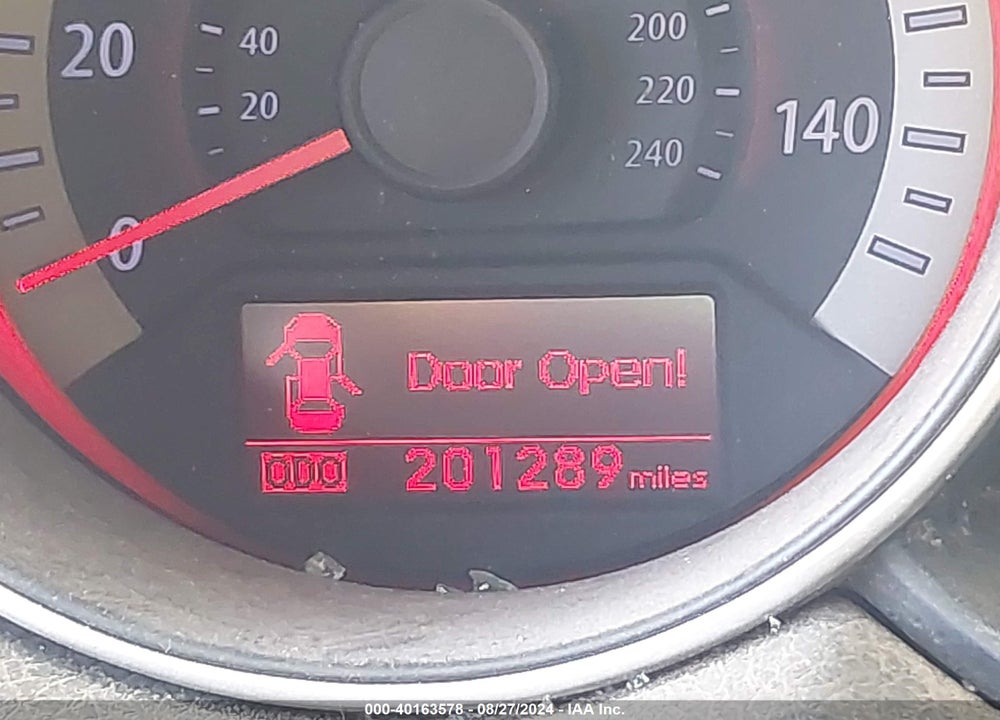 2011 KIA FORTE SX VIN: KNAFW5A39B5397936