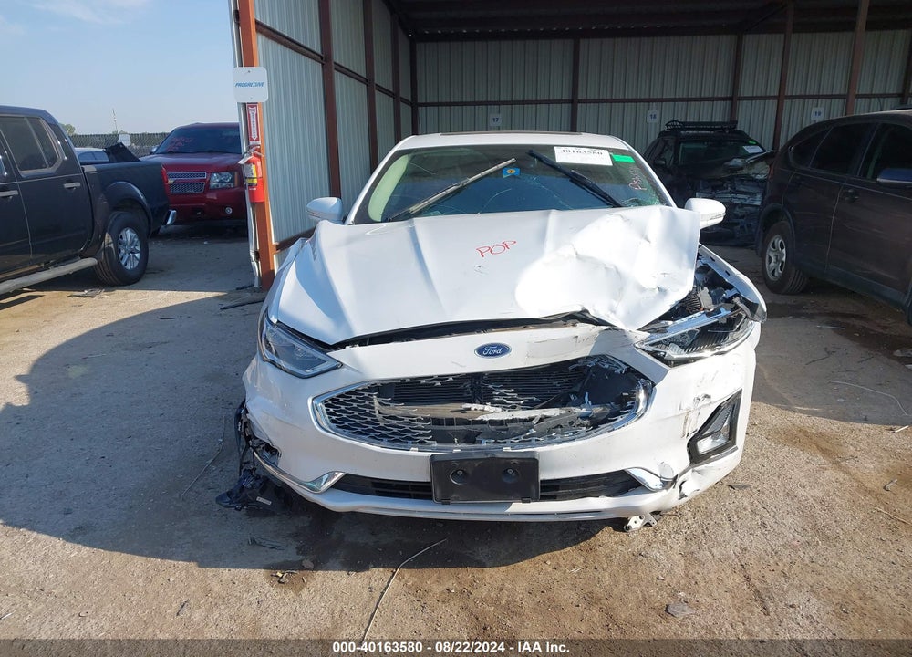 2019 FORD FUSION TITANIUM VIN: 3FA6P0K90KR171373