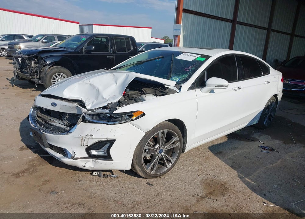 2019 FORD FUSION TITANIUM VIN: 3FA6P0K90KR171373
