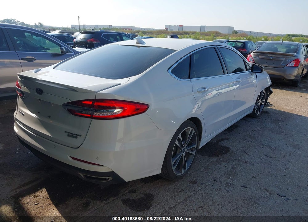 2019 FORD FUSION TITANIUM VIN: 3FA6P0K90KR171373