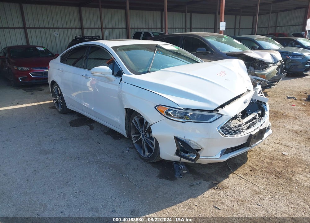 2019 FORD FUSION TITANIUM VIN: 3FA6P0K90KR171373