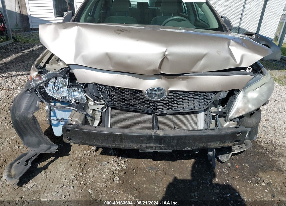 2009 TOYOTA COROLLA LE VIN: 2T1BU40E59C182054