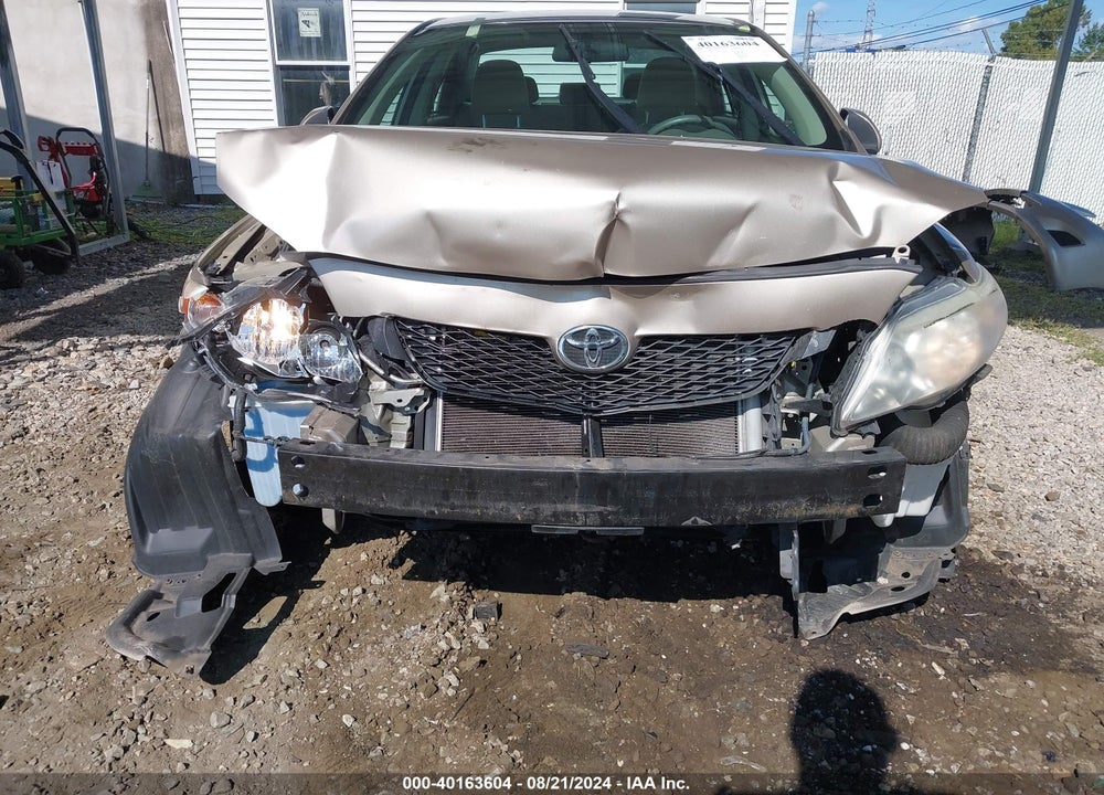 2009 TOYOTA COROLLA LE VIN: 2T1BU40E59C182054