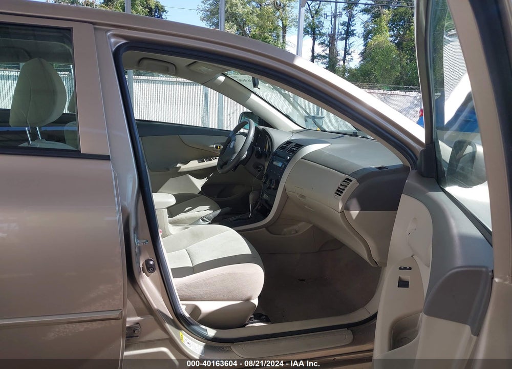 2009 TOYOTA COROLLA LE VIN: 2T1BU40E59C182054