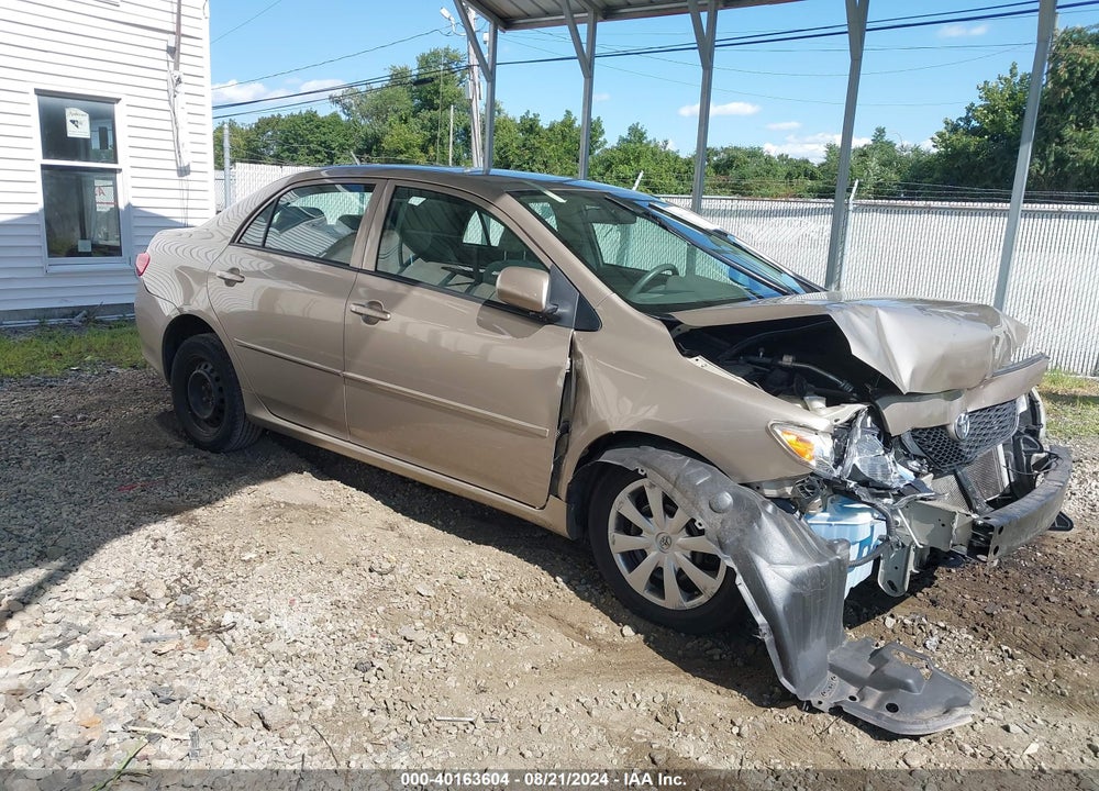2009 TOYOTA COROLLA LE VIN: 2T1BU40E59C182054