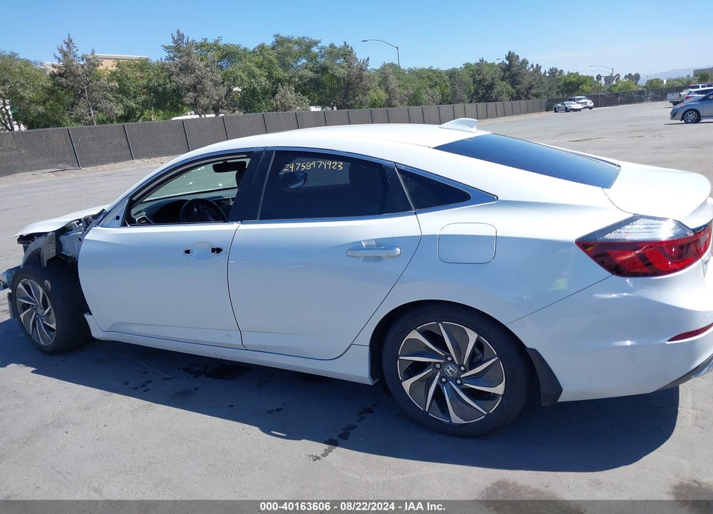 2022 HONDA INSIGHT TOURING VIN: 19XZE4F92NE005009