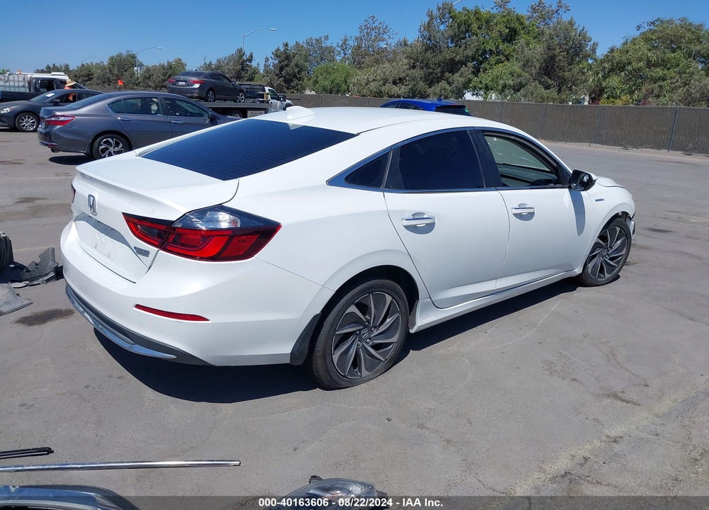 2022 HONDA INSIGHT TOURING VIN: 19XZE4F92NE005009