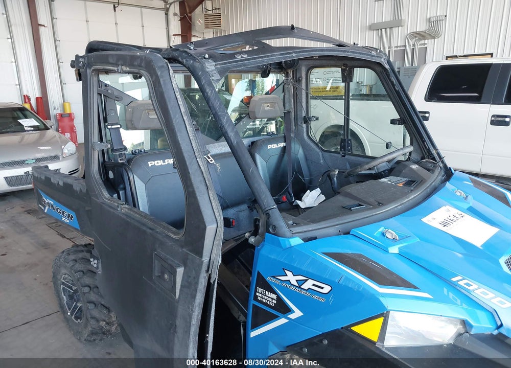 2017 POLARIS RANGER XP 1000 EPS RANCH/NSTAR VIN: 4XARTU995H7187222