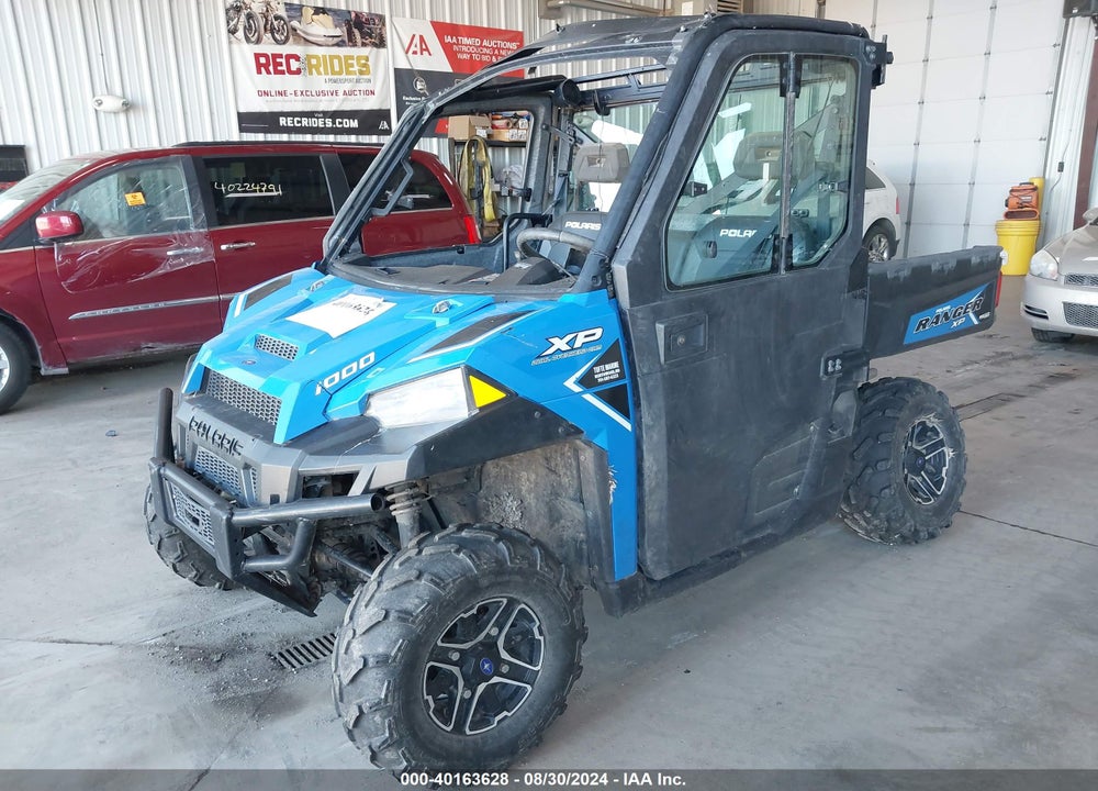 2017 POLARIS RANGER XP 1000 EPS RANCH/NSTAR VIN: 4XARTU995H7187222