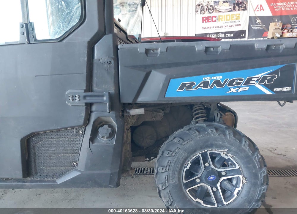 2017 POLARIS RANGER XP 1000 EPS RANCH/NSTAR VIN: 4XARTU995H7187222
