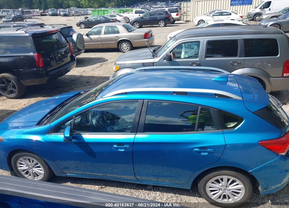 2017 SUBARU IMPREZA 2.0I PREMIUM VIN: 4S3GTAB66H3707787