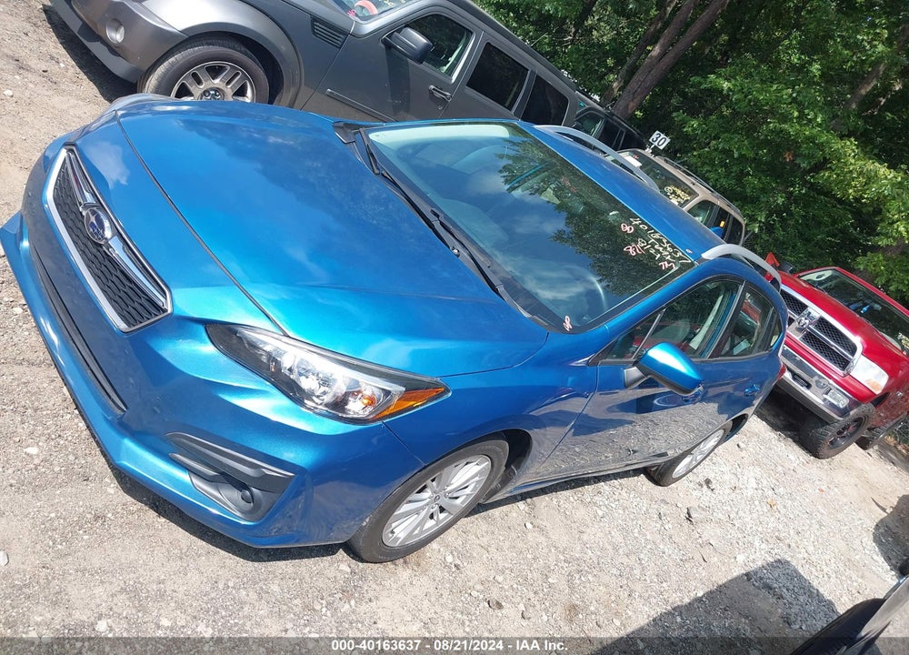 2017 SUBARU IMPREZA 2.0I PREMIUM VIN: 4S3GTAB66H3707787