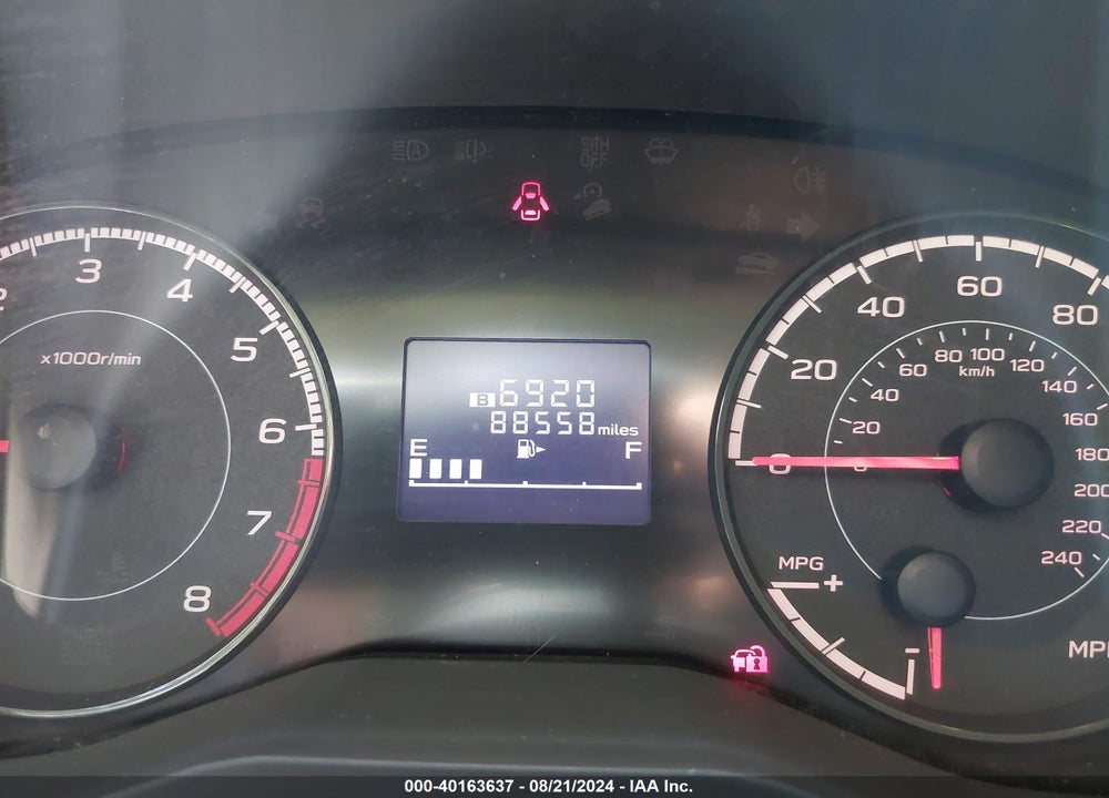 2017 SUBARU IMPREZA 2.0I PREMIUM VIN: 4S3GTAB66H3707787