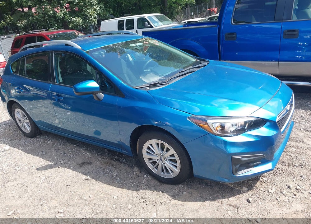 2017 SUBARU IMPREZA 2.0I PREMIUM VIN: 4S3GTAB66H3707787