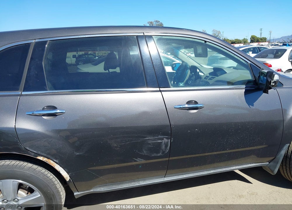 2012 ACURA MDX TECHNOLOGY PACKAGE VIN: 2HNYD2H30CH538810
