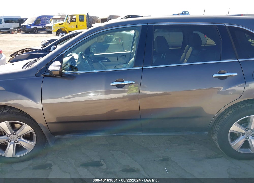 2012 ACURA MDX TECHNOLOGY PACKAGE VIN: 2HNYD2H30CH538810