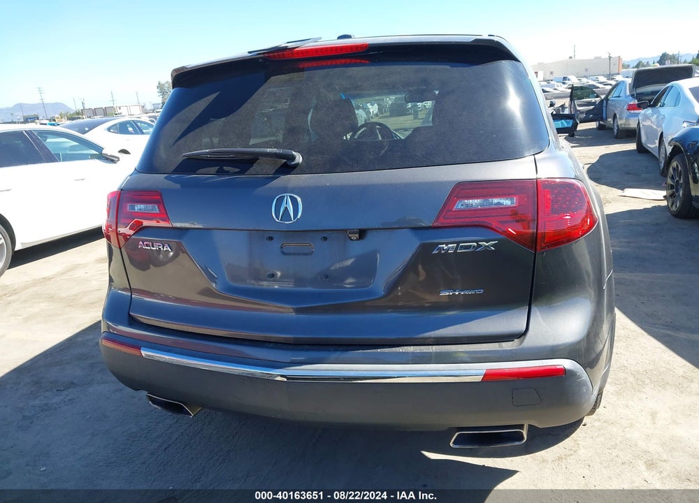 2012 ACURA MDX TECHNOLOGY PACKAGE VIN: 2HNYD2H30CH538810