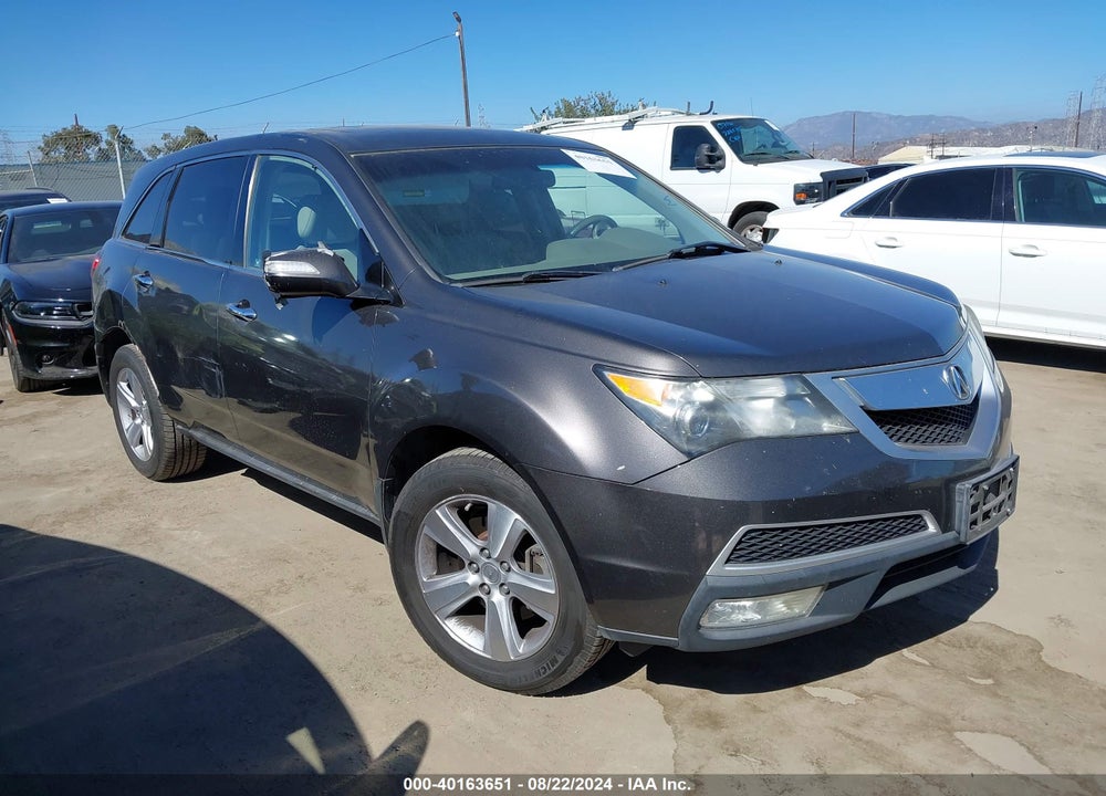 2012 ACURA MDX TECHNOLOGY PACKAGE VIN: 2HNYD2H30CH538810