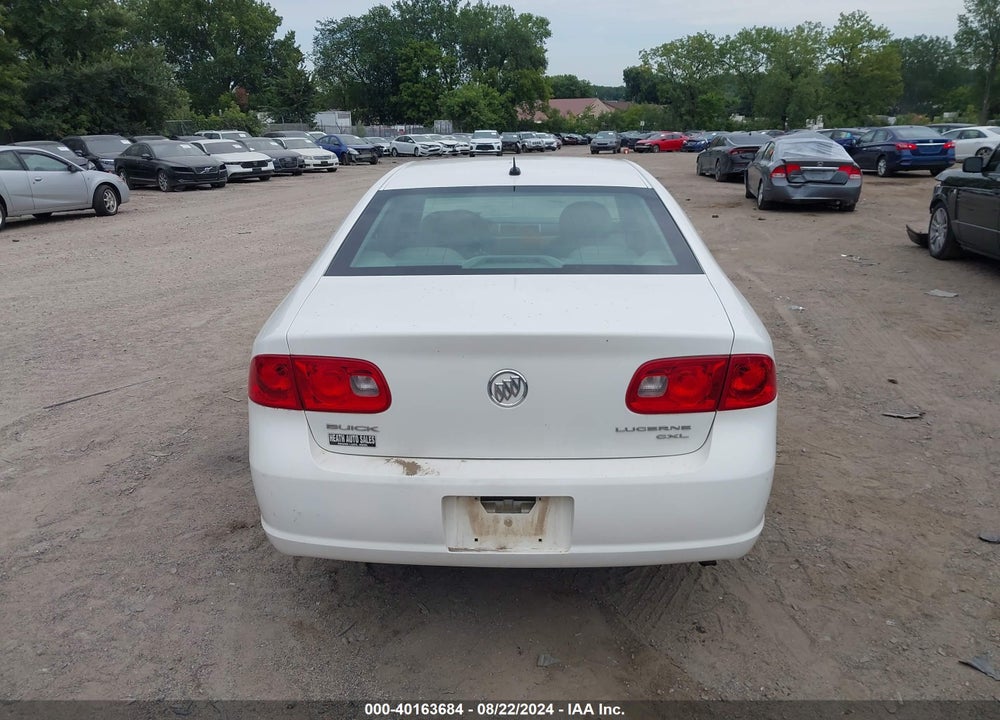 2008 BUICK LUCERNE CXL VIN: 1G4HD57278U121975