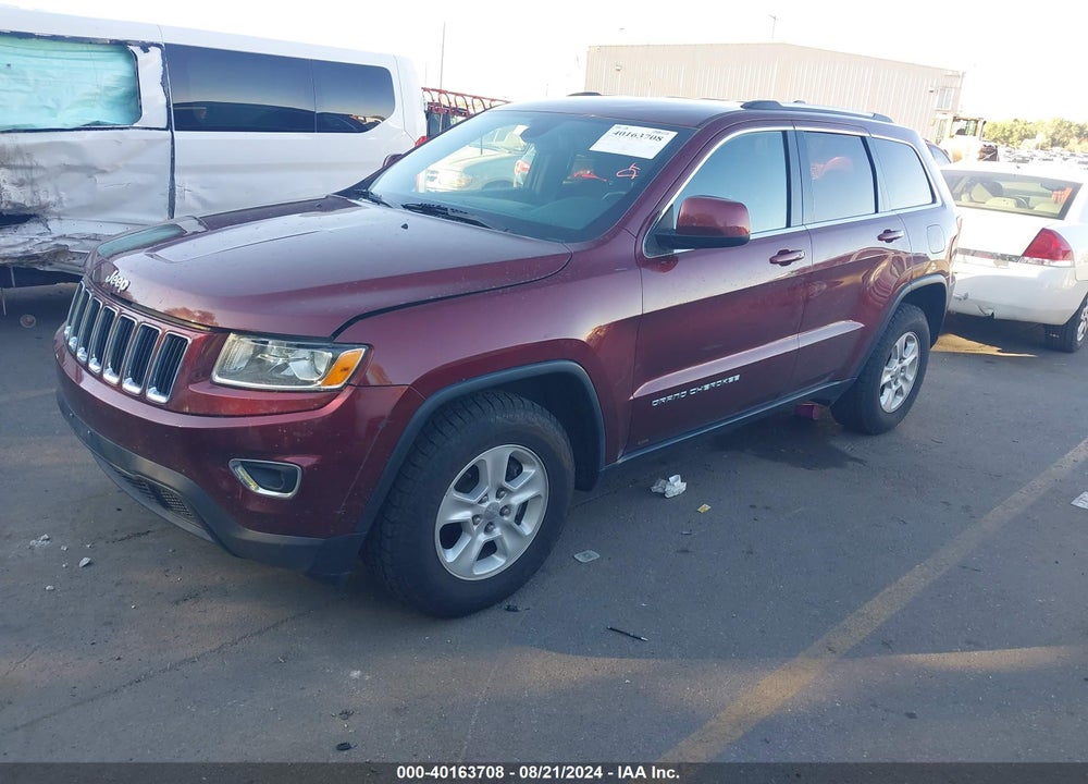 2016 JEEP GRAND CHEROKEE LAREDO VIN: 1C4RJFAG8GC342100