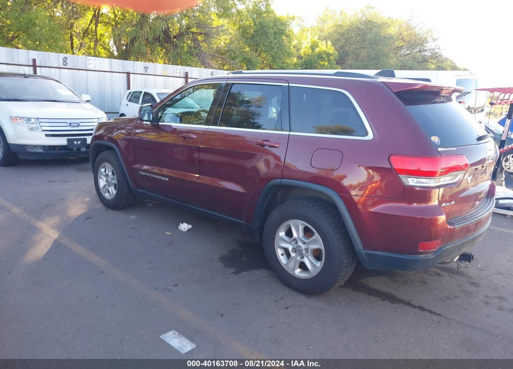 2016 JEEP GRAND CHEROKEE LAREDO VIN: 1C4RJFAG8GC342100