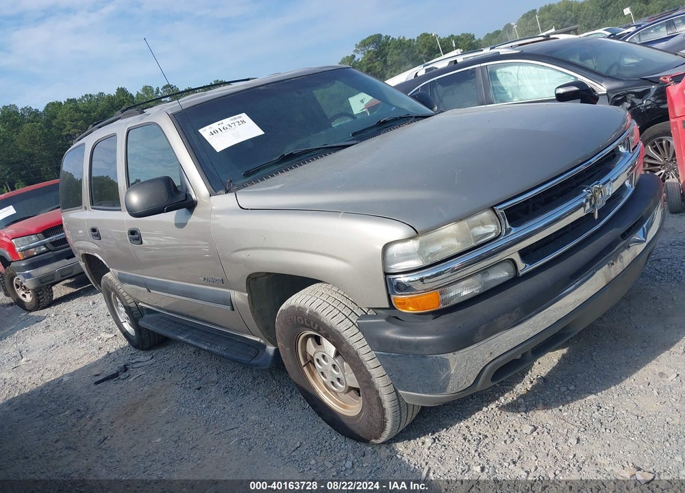 2002 CHEVROLET TAHOE LS VIN: 1GNEC13V02J233844