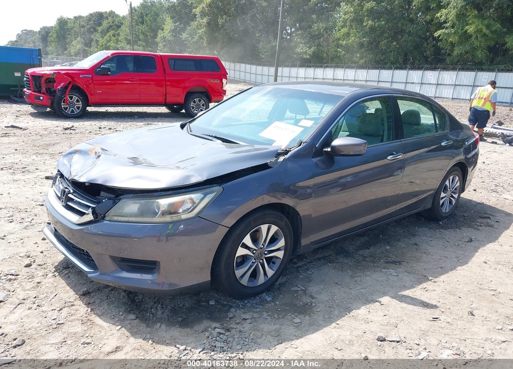 2014 HONDA ACCORD LX VIN: 1HGCR2F35EA005648