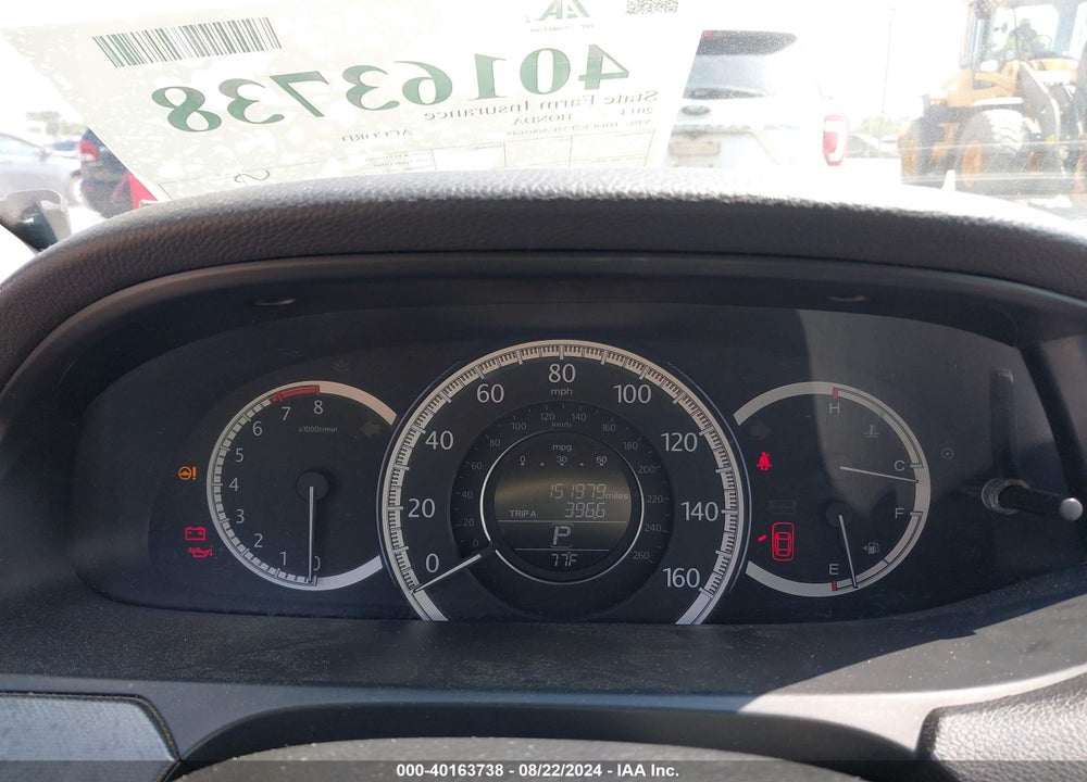 2014 HONDA ACCORD LX VIN: 1HGCR2F35EA005648