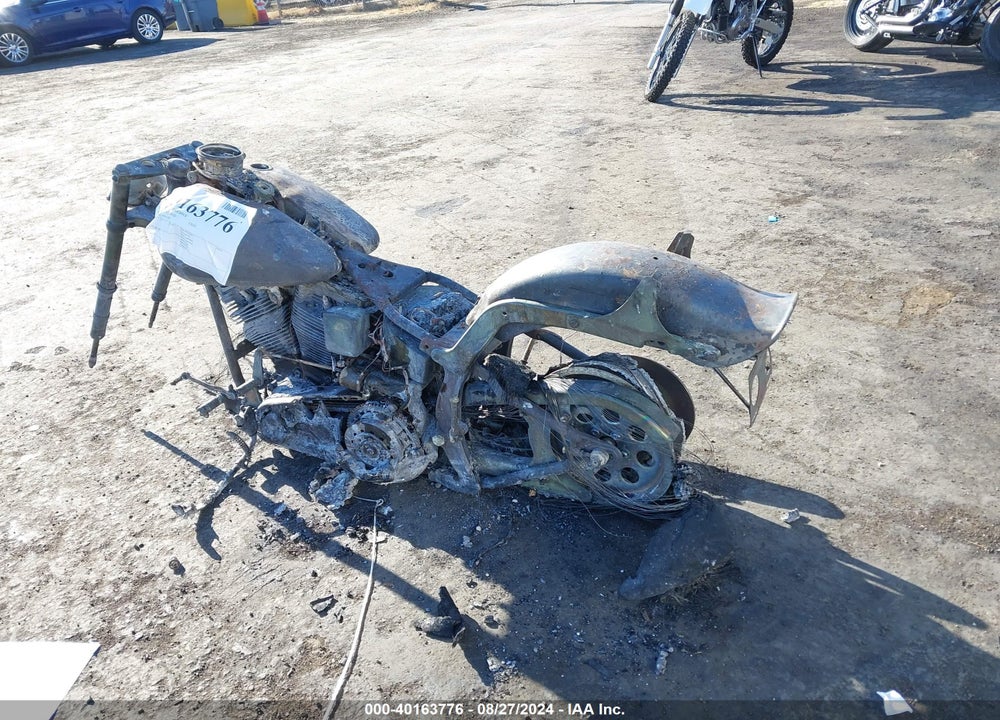 1988 HARLEY-DAVIDSON FXST CUSTOM VIN: 1HD1BKL30JY021383