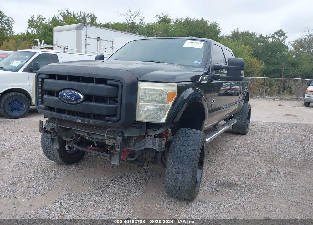 2011 FORD F-250 LARIAT VIN: 1FT7W2BT7BEA46186