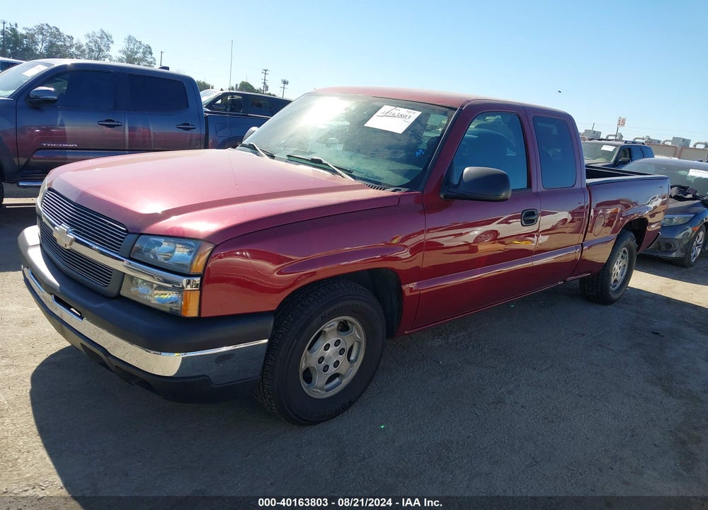 2004 CHEVROLET SILVERADO 1500 LS VIN: 2GCEC19V341184457