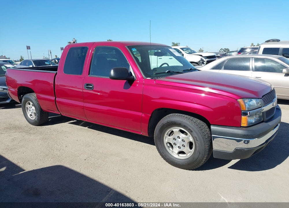 2004 CHEVROLET SILVERADO 1500 LS VIN: 2GCEC19V341184457
