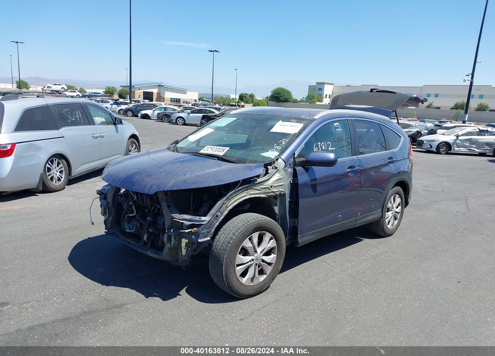 2013 HONDA CR-V EX-L VIN: 2HKRM4H75DH659544