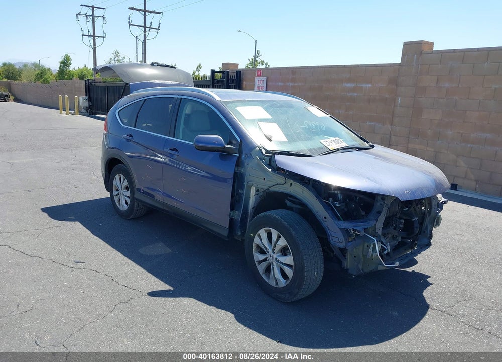 2013 HONDA CR-V EX-L VIN: 2HKRM4H75DH659544