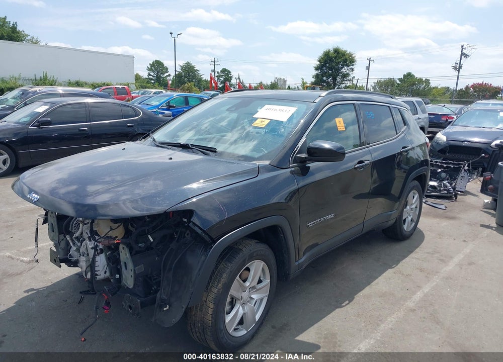2022 JEEP COMPASS LATITUDE FWD VIN: 3C4NJCBB6NT164589