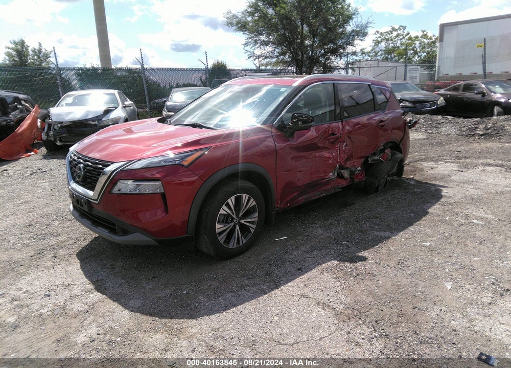 2021 NISSAN ROGUE SV INTELLIGENT AWD VIN: 5N1AT3BB9MC725625