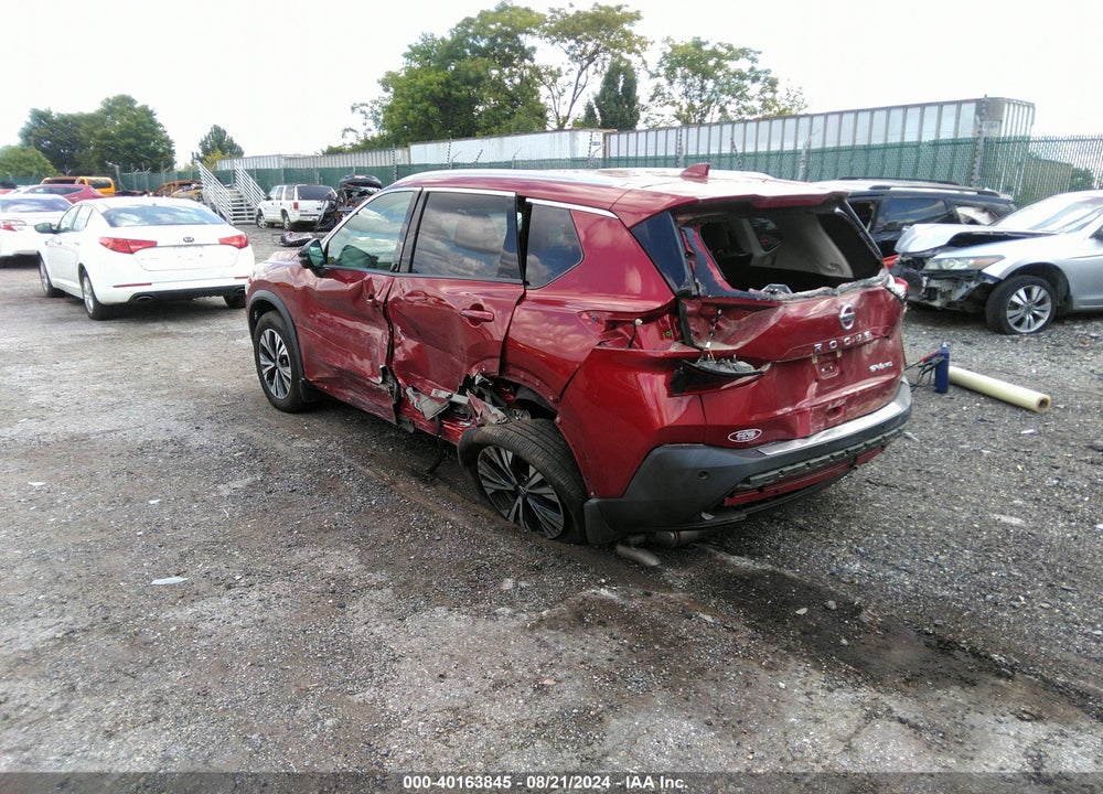 2021 NISSAN ROGUE SV INTELLIGENT AWD VIN: 5N1AT3BB9MC725625
