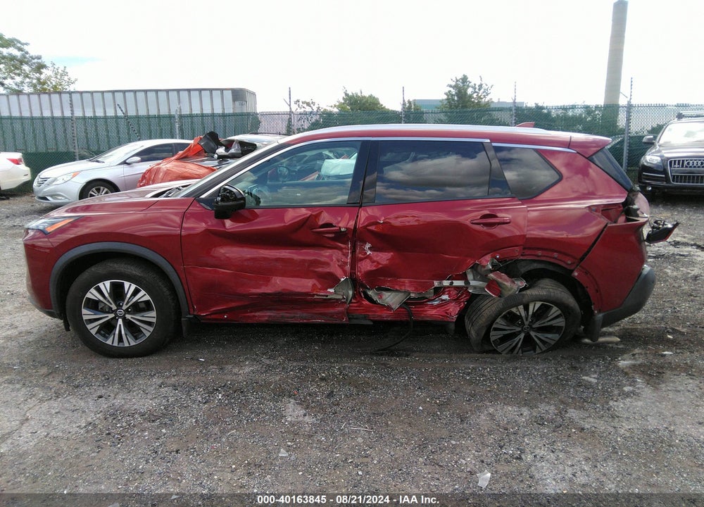 2021 NISSAN ROGUE SV INTELLIGENT AWD VIN: 5N1AT3BB9MC725625