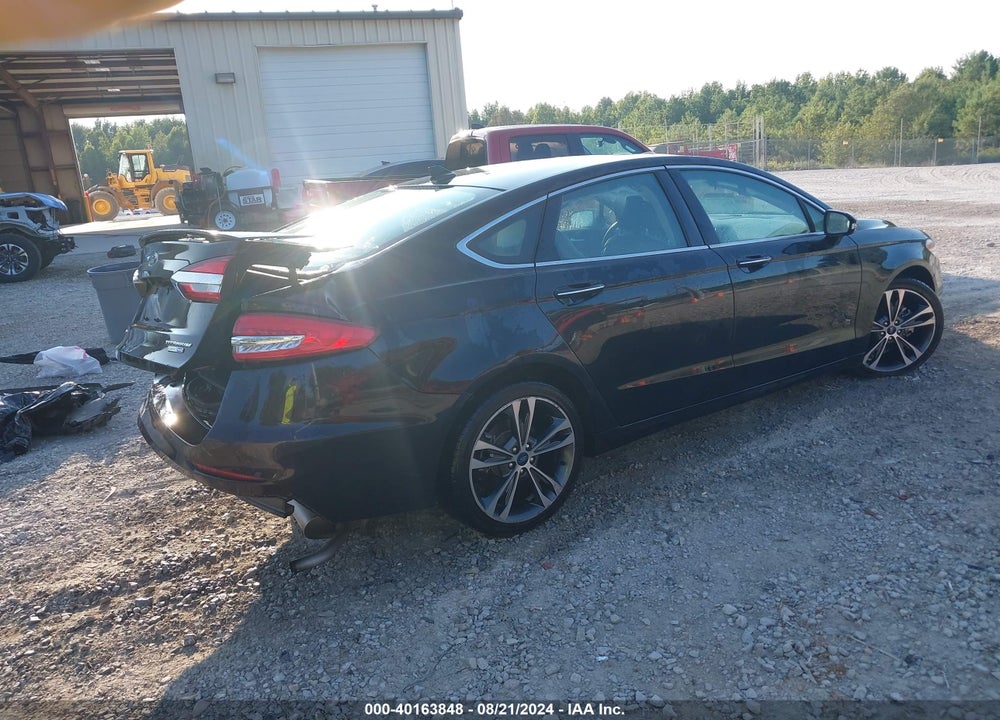 2019 FORD FUSION TITANIUM VIN: 3FA6P0D94KR256844