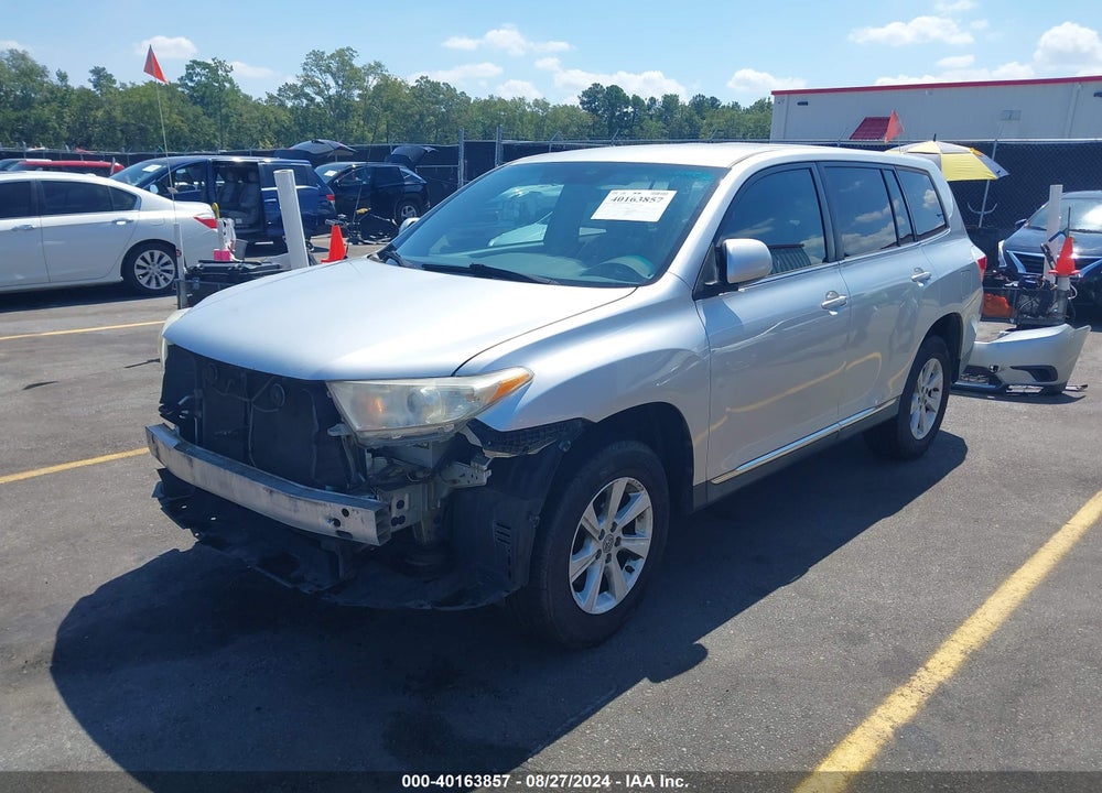 2012 TOYOTA HIGHLANDER VIN: 5TDZA3EH4CS017731