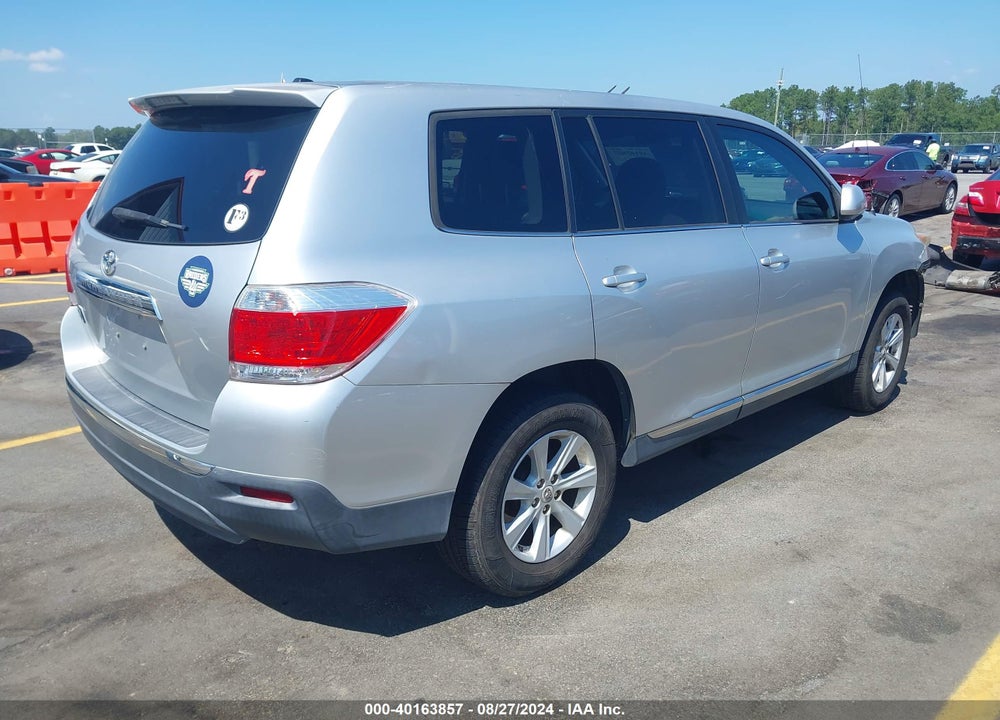 2012 TOYOTA HIGHLANDER VIN: 5TDZA3EH4CS017731