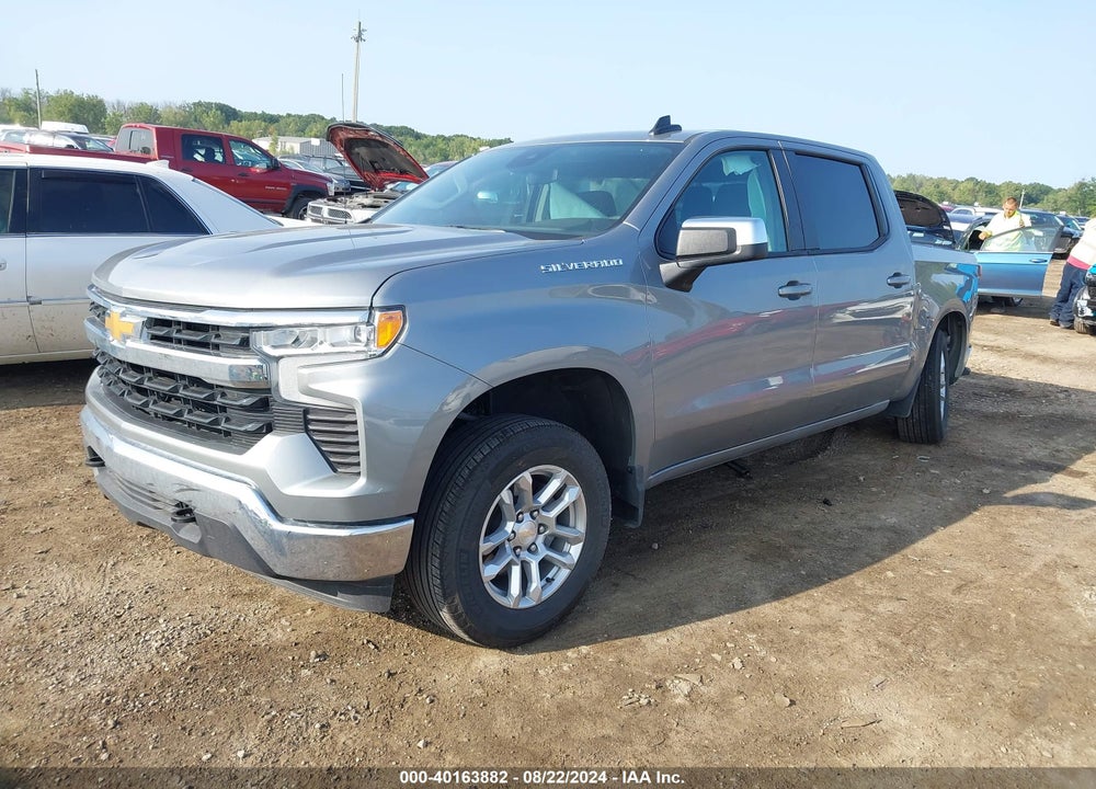 2024 CHEVROLET SILVERADO 1500 4WD SHORT BED LT WITH 2FL VIN: 1GCPDKEK0RZ121483
