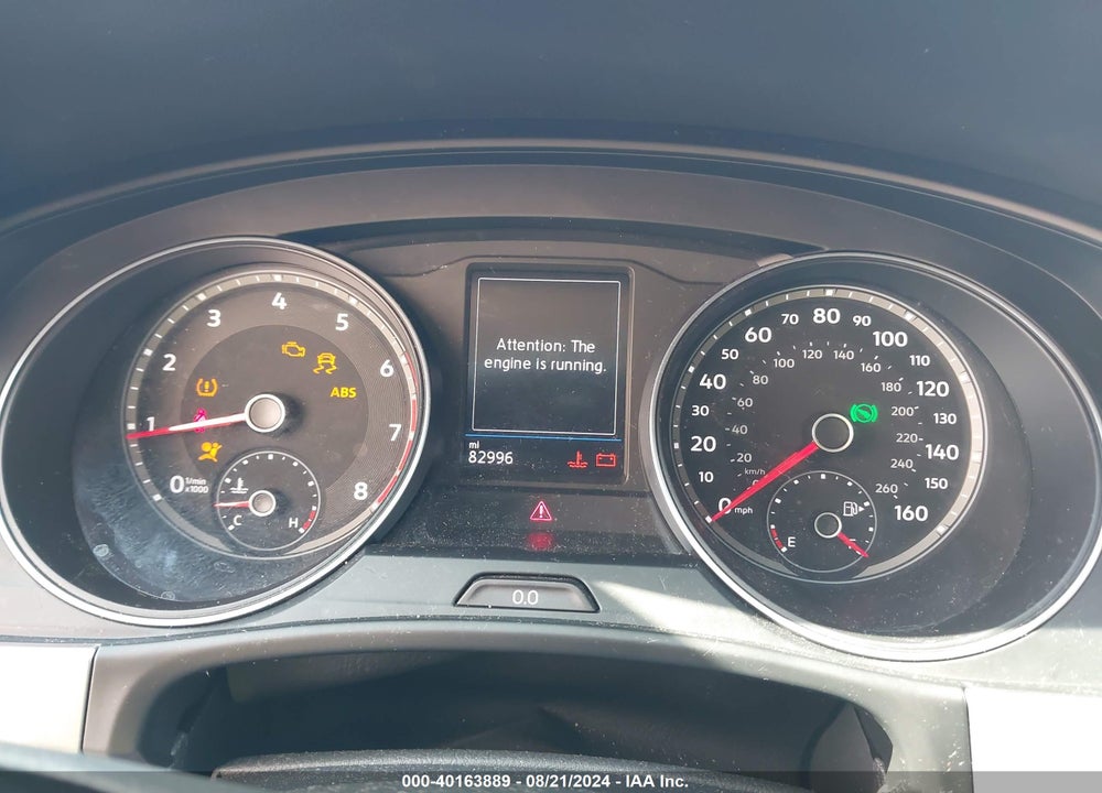 2019 VOLKSWAGEN ATLAS VIN: 1V2WR2CA5KC507895