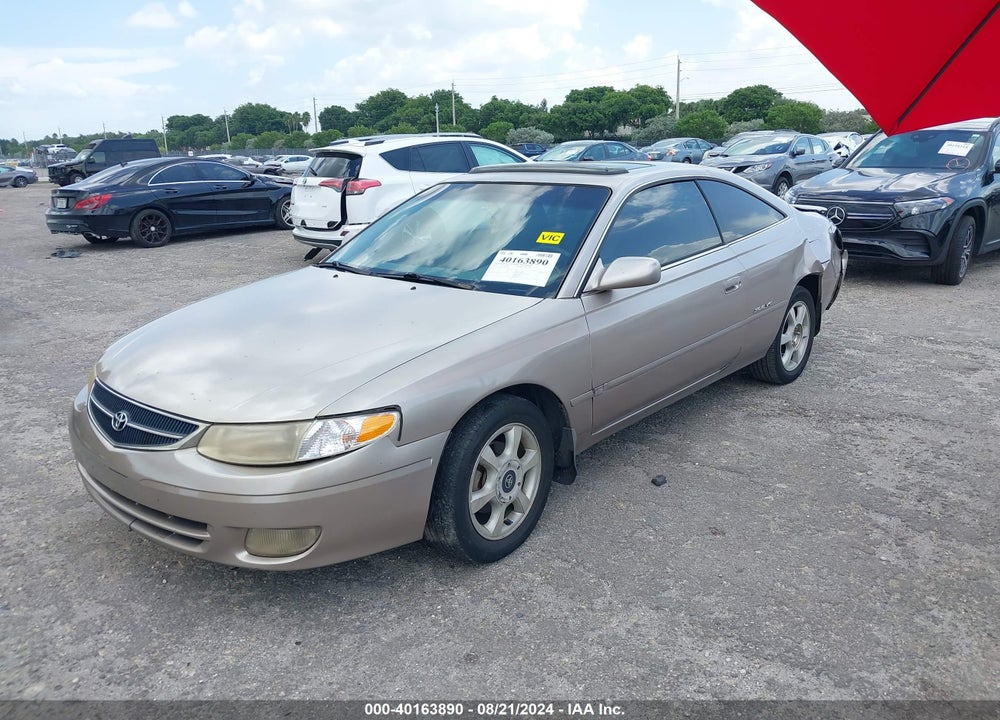 1999 TOYOTA CAMRY SOLARA VIN: 2T1CF22P7XC122551