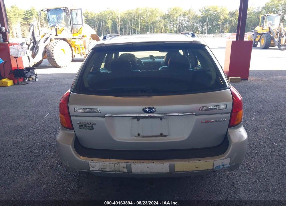 2005 SUBARU LEGACY 2.5I VIN: 4S3BP616857356303