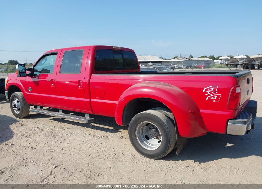 2011 FORD F-350 LARIAT VIN: 1FT8W3DT9BEA62400